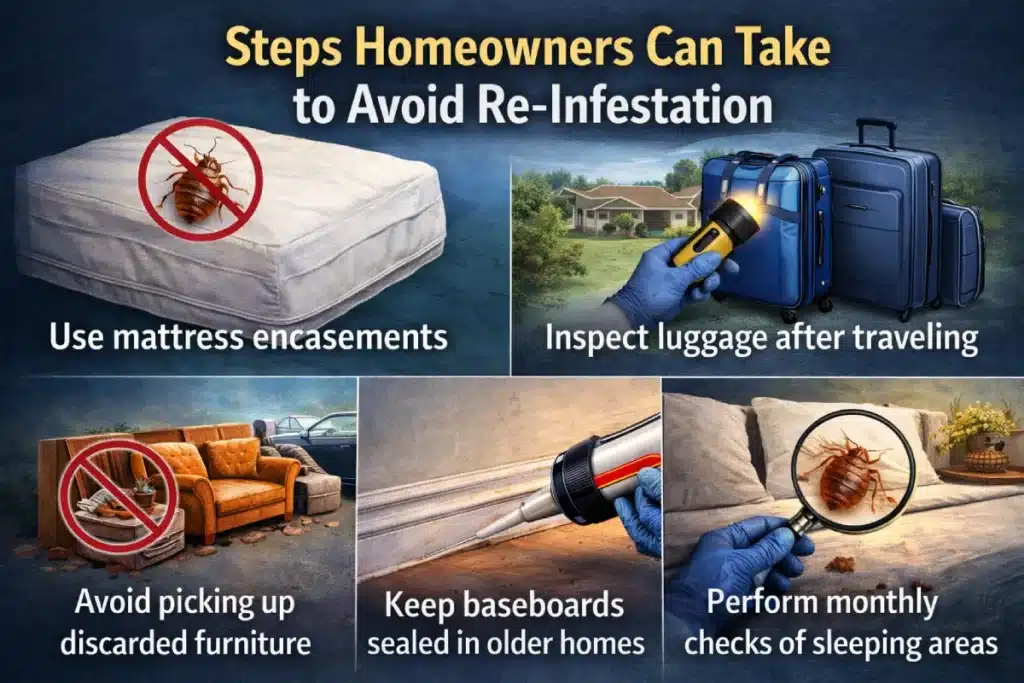 Steps Homeowners Can Take to Avoid Re Infestation