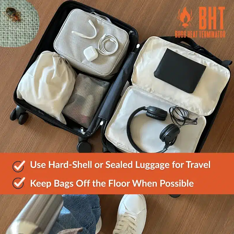 Keep Bags Off the Floor When Possible